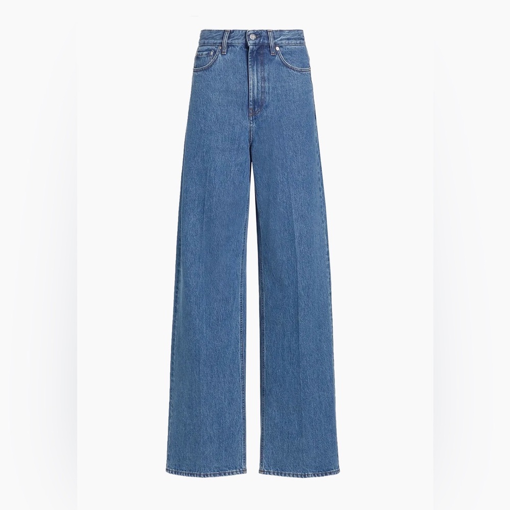 Toteme High waist Wide Leg Jeans, 30, Vibrant Blue